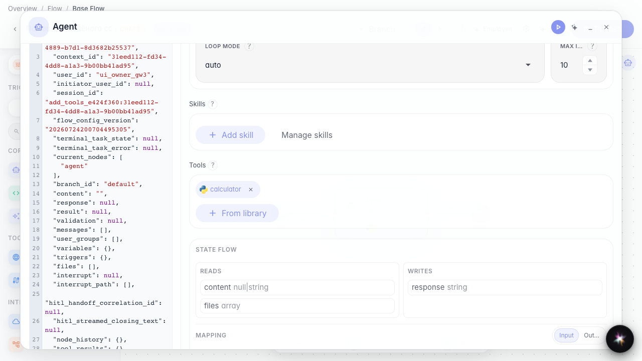 Add a tool from the library