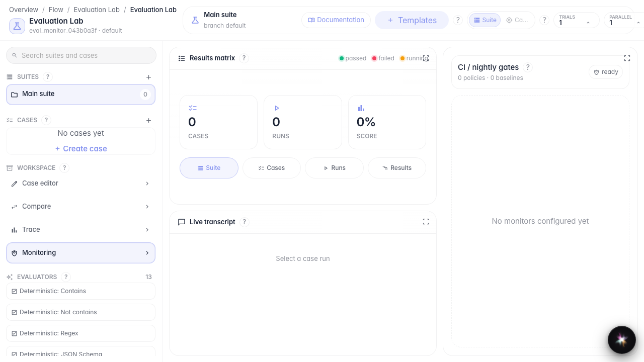 Check monitoring status