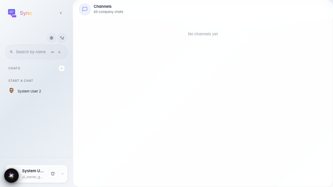 Sync opened, Direct section is available